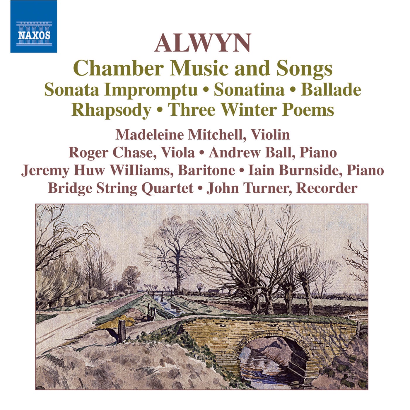 Alwyn: Sonata Impromptu, Sonatina, Ballade album cover