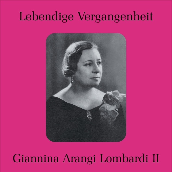 Lebendige Vergangenheit - Arangi Lombardi II album cover