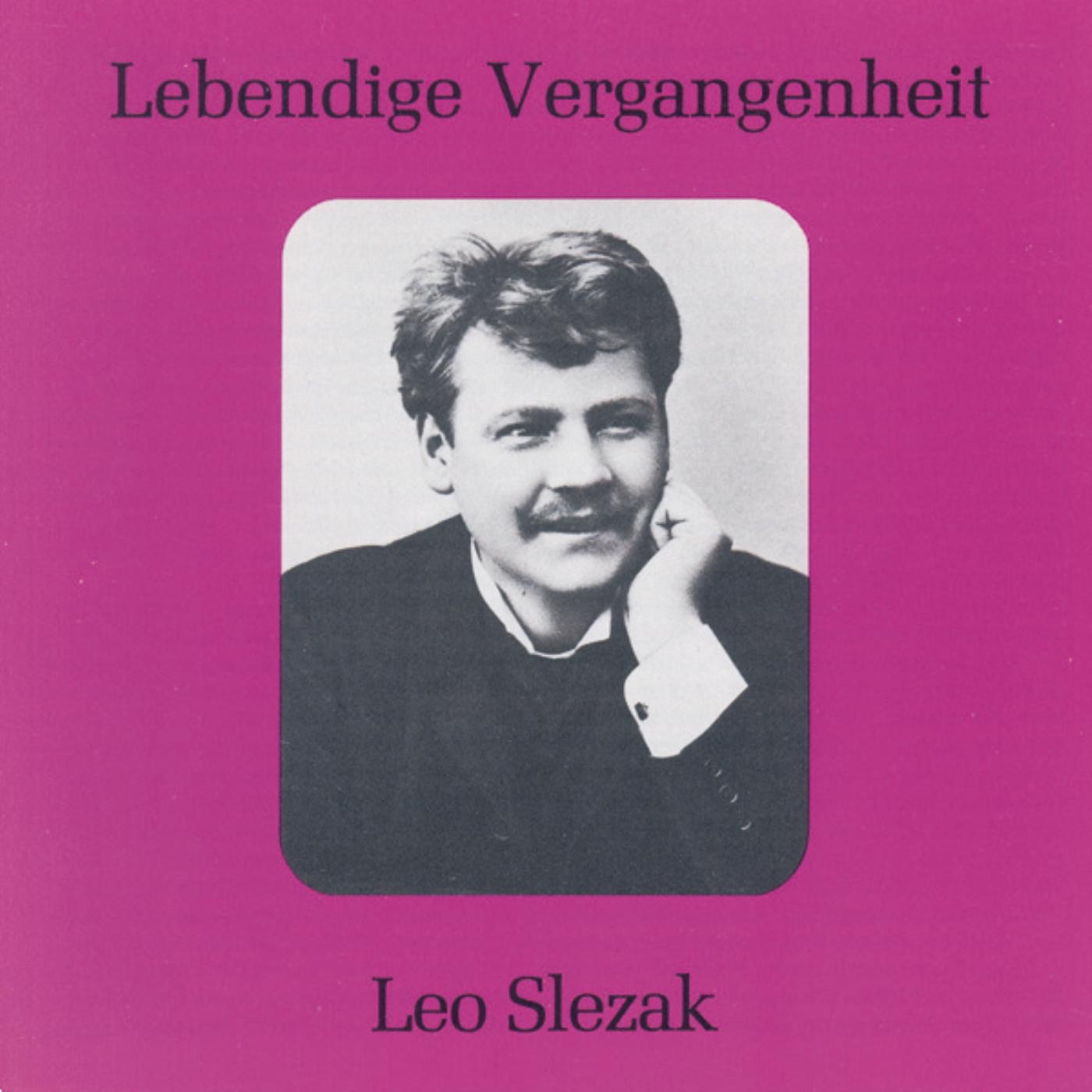 Lebendige Vergangenheit - Leo Slezak album cover