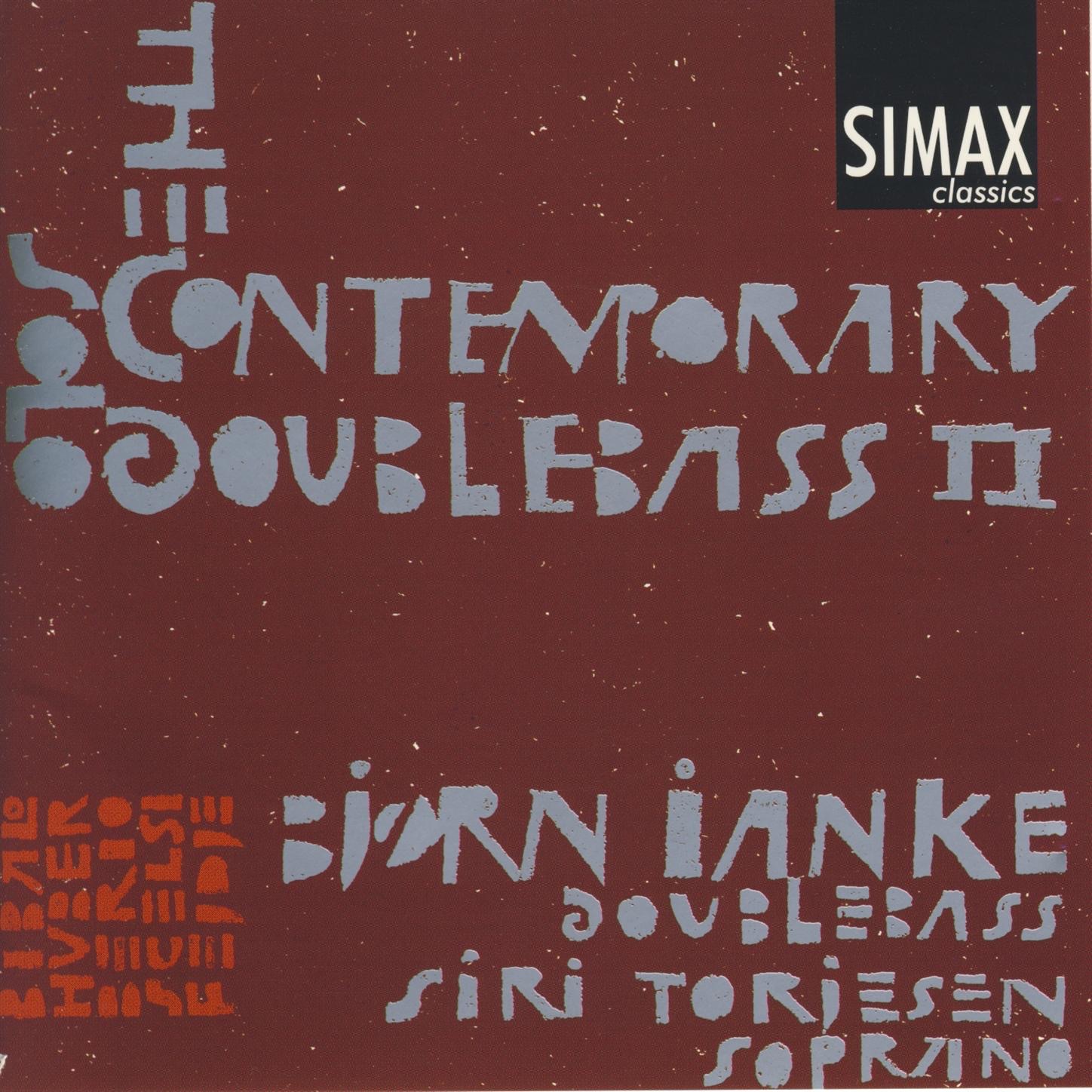 The Contemporary Solo Double Bass, Vol. 2 album cover