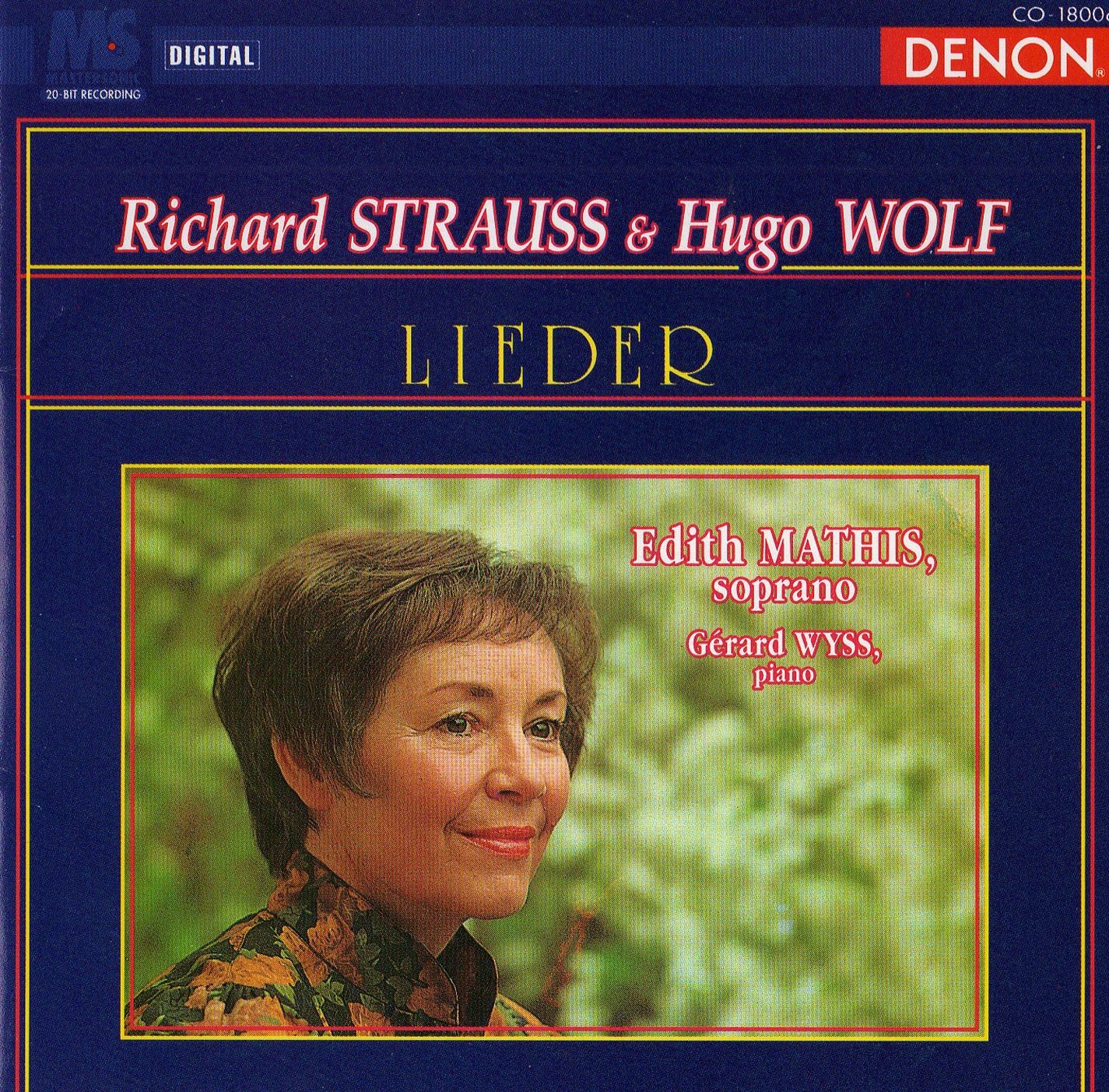 Strauss & Wolf: Lieder album cover