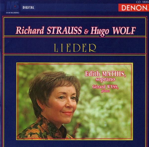 Strauss & Wolf: Lieder album cover