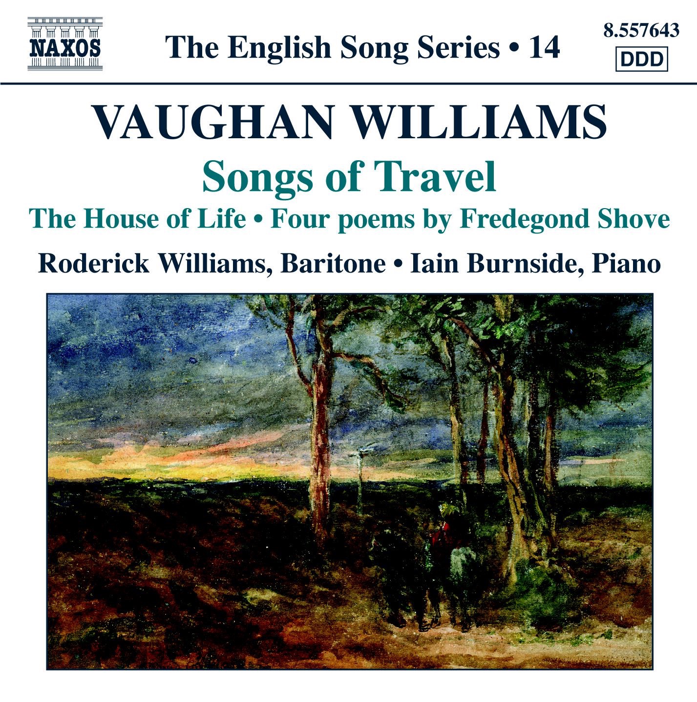 Vaughn Williams: Songs of Travel album cover