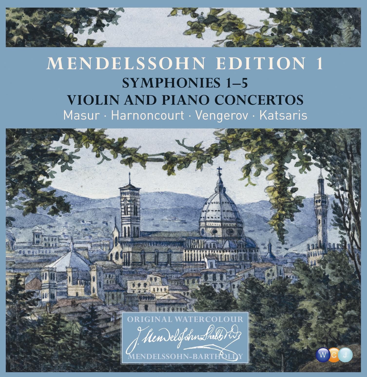 Mendelssohn Edition, Vol. 1: Orchestral Music album cover