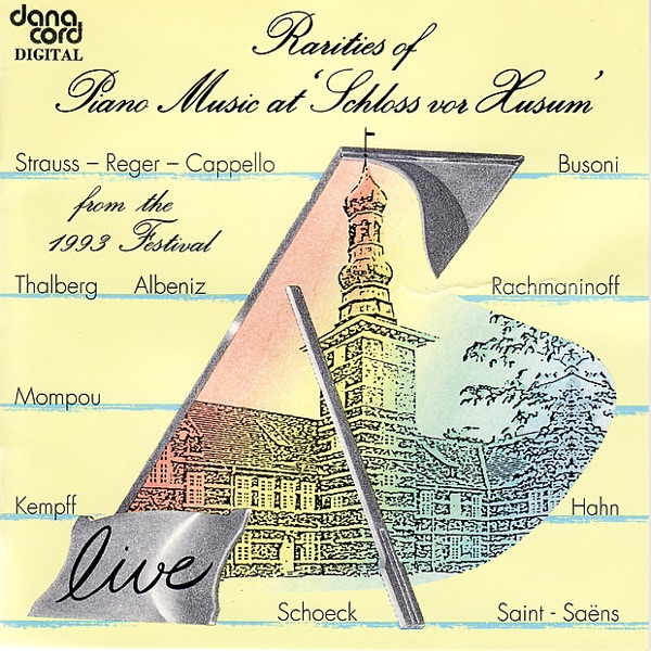 Rarities of Piano Music 1993 - Live Recordings from the Husum Festival album cover