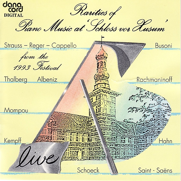 Rarities of Piano Music 1993 - Live Recordings from the Husum Festival album cover