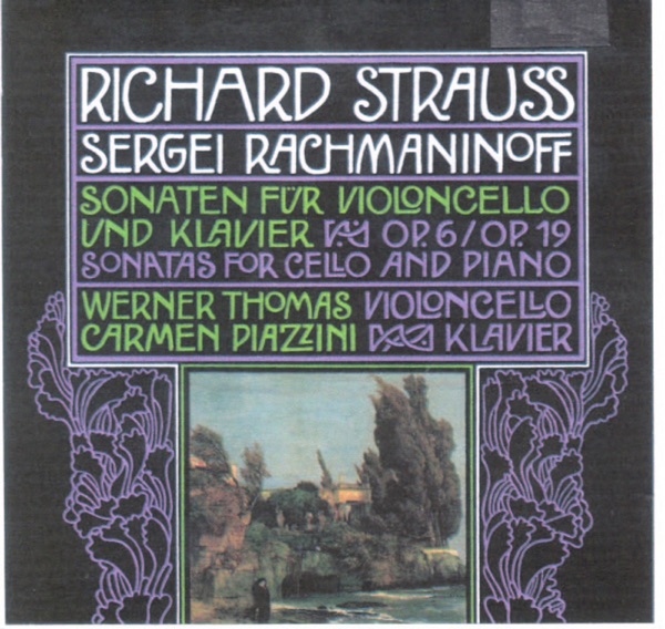 R. Strauss & S. Rachmaninoff: Sonaten für Violoncello und Klavier album cover