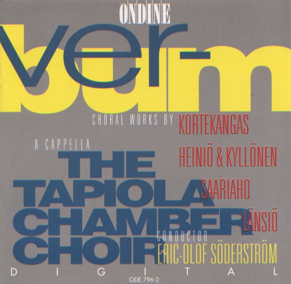 An Anthology of Choral Works By Kortekangas, Saariaho, Lansio, Heinio and Kyllonen album cover