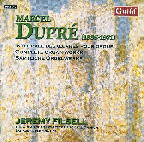 Marcel Dupré Works Vol. 3 album cover
