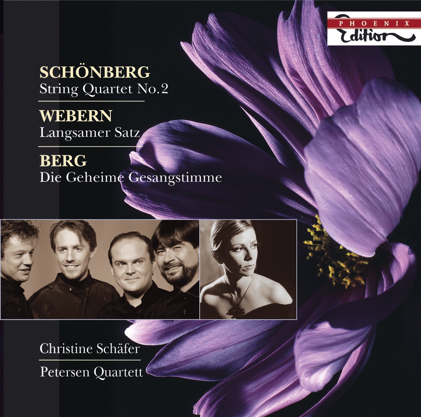 Schoenberg: String Quartet No. 2 - Webern: Langsamer Satz - Berg: Lyrische Suite album cover