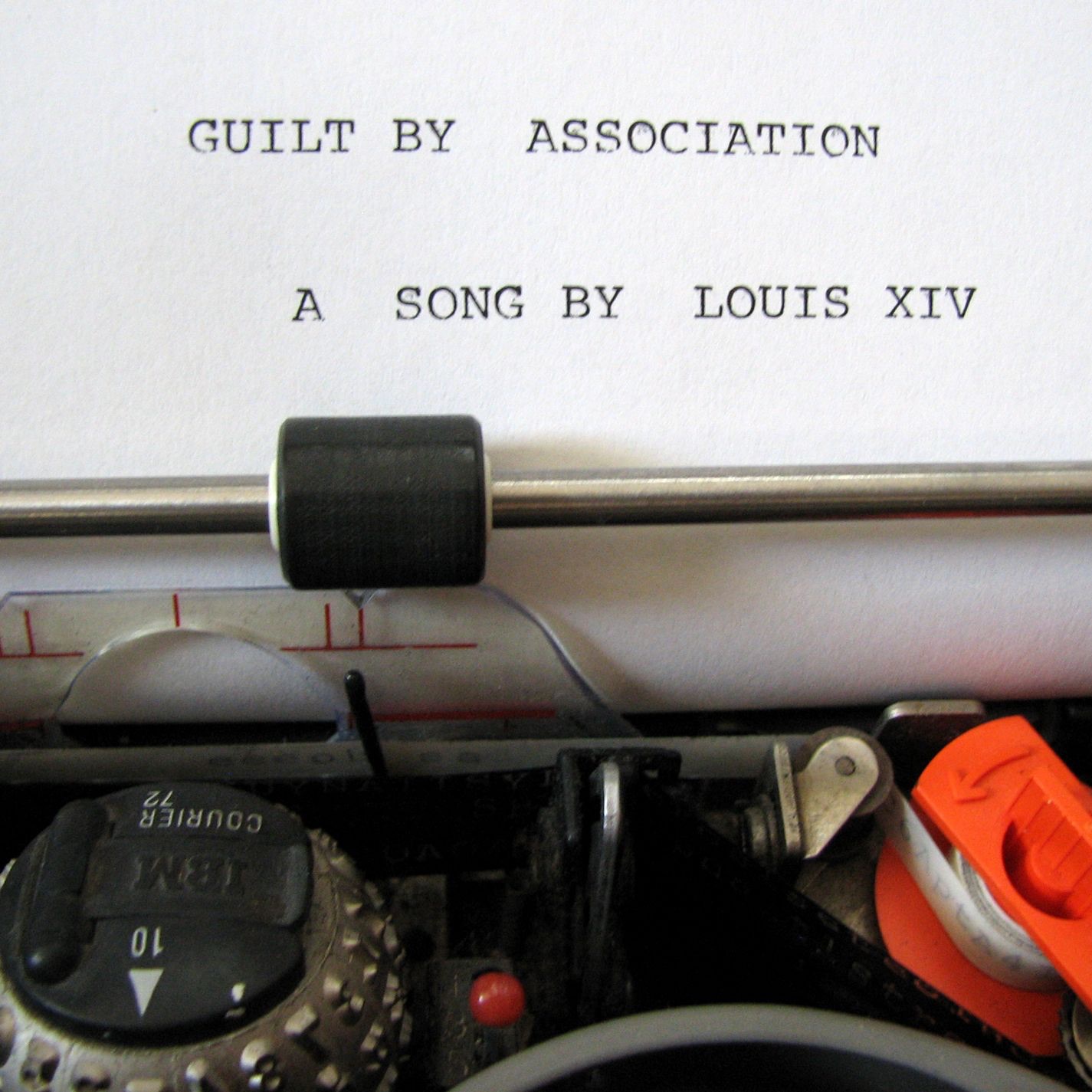 Guilt By Association - Single album cover