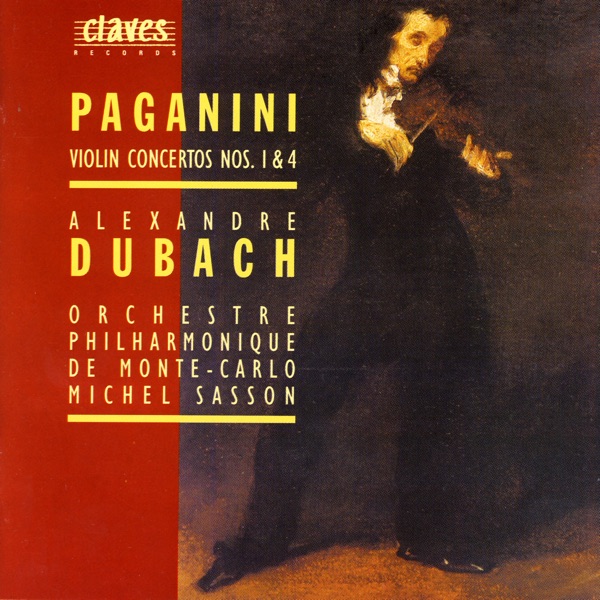 Paganini: Violin Concertos No. 1 & 4 album cover