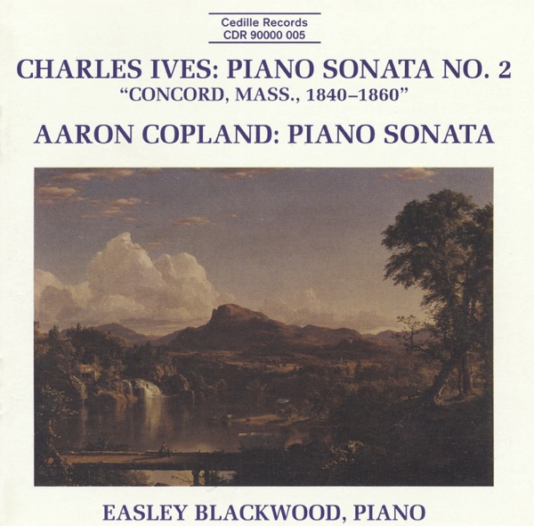 Ives: Piano Sonata No. 2 - Copland: Piano Sonata album cover