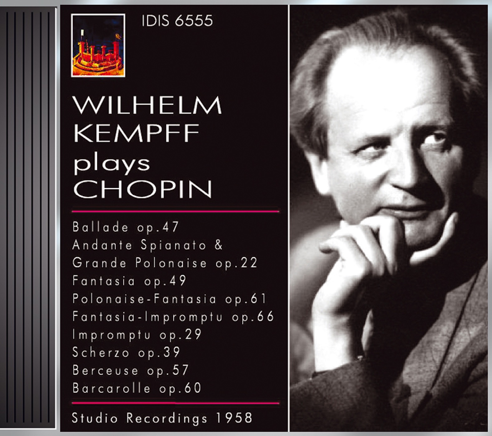Chopin, F.: Piano Music (Kempff) (1958) album cover