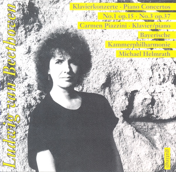 Beethoven: Klavierkonzert, No. 1, Op. 15 - Klavierkonzert, No. 3, Op. 37 album cover