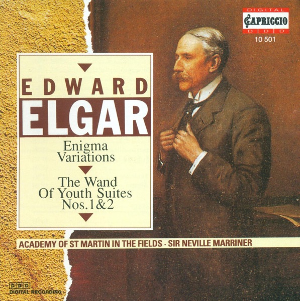 Elgar: Variations On an Original Theme, "Enigma" album cover