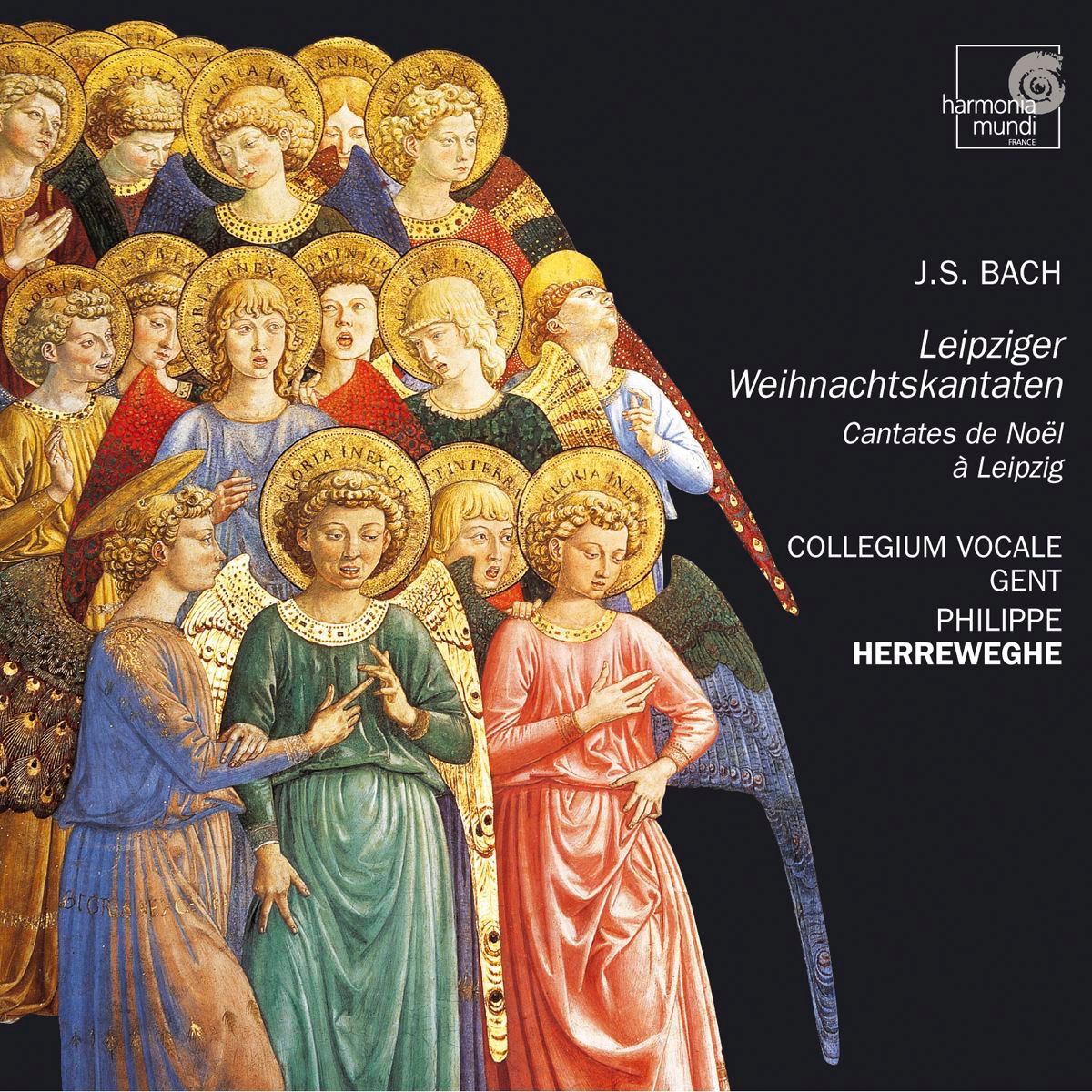 J.S. Bach: Christmas Cantatas In Leipzig album cover