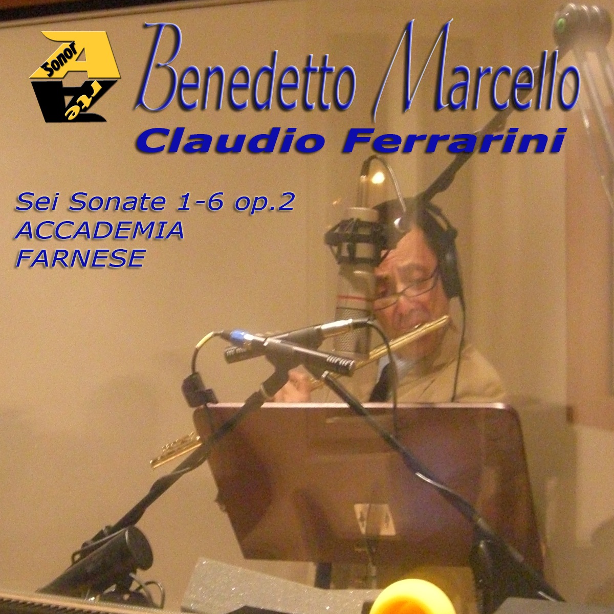 Benedetto Marcello: Sei Sonate Nos. 1-6, Op. 2 per flauto e basso continuo album cover