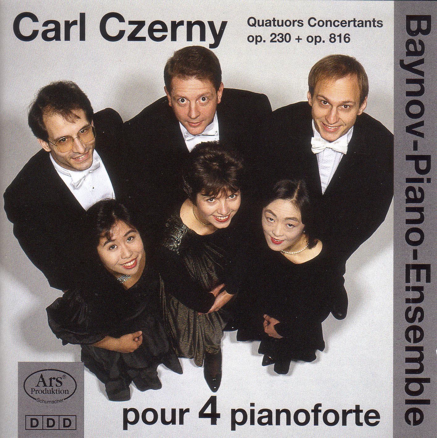 Czerny: Quatuors Concertants album cover
