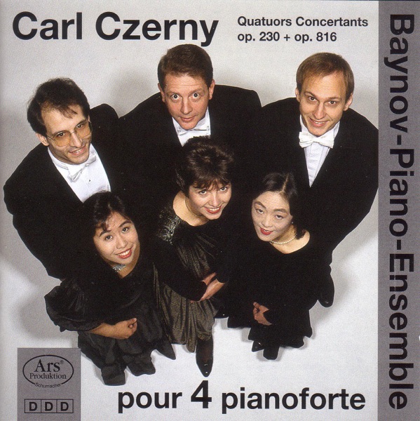 Czerny: Quatuors Concertants album cover