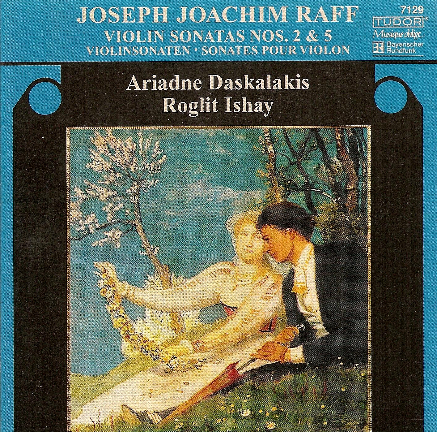 Raff: Violin Sonatas Nos. 2 and 5 album cover