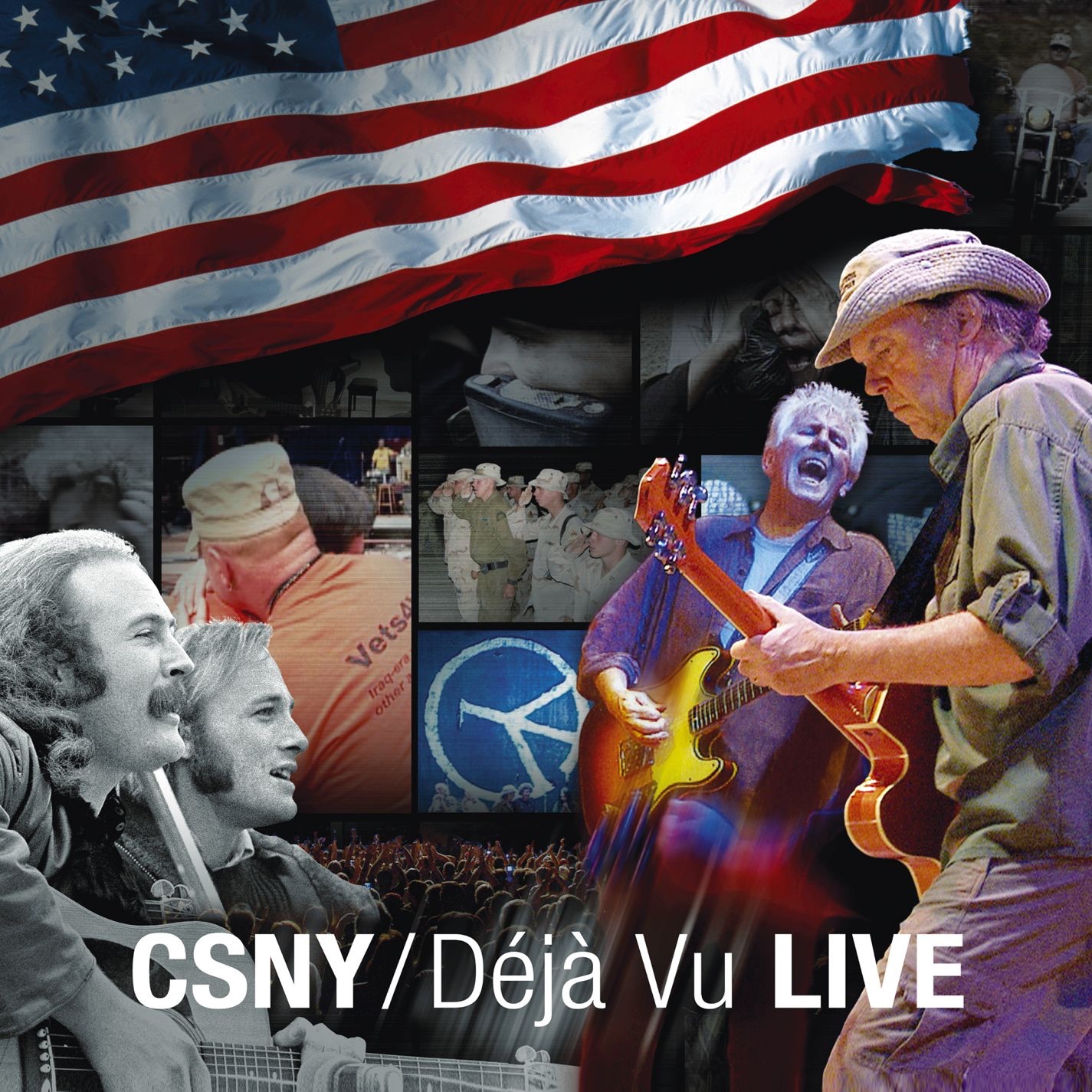 CSNY / Déjà Vu (Live) album cover