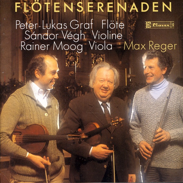 Reger: The Two Serenades for Flute album cover