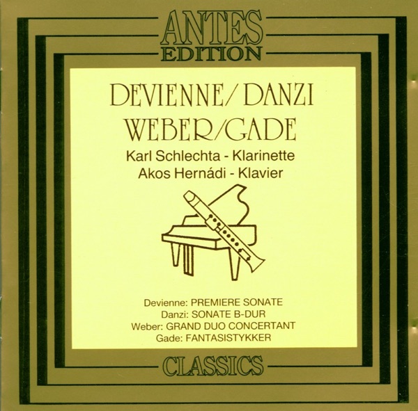 Devienne - Danzi - Weber - Gade album cover