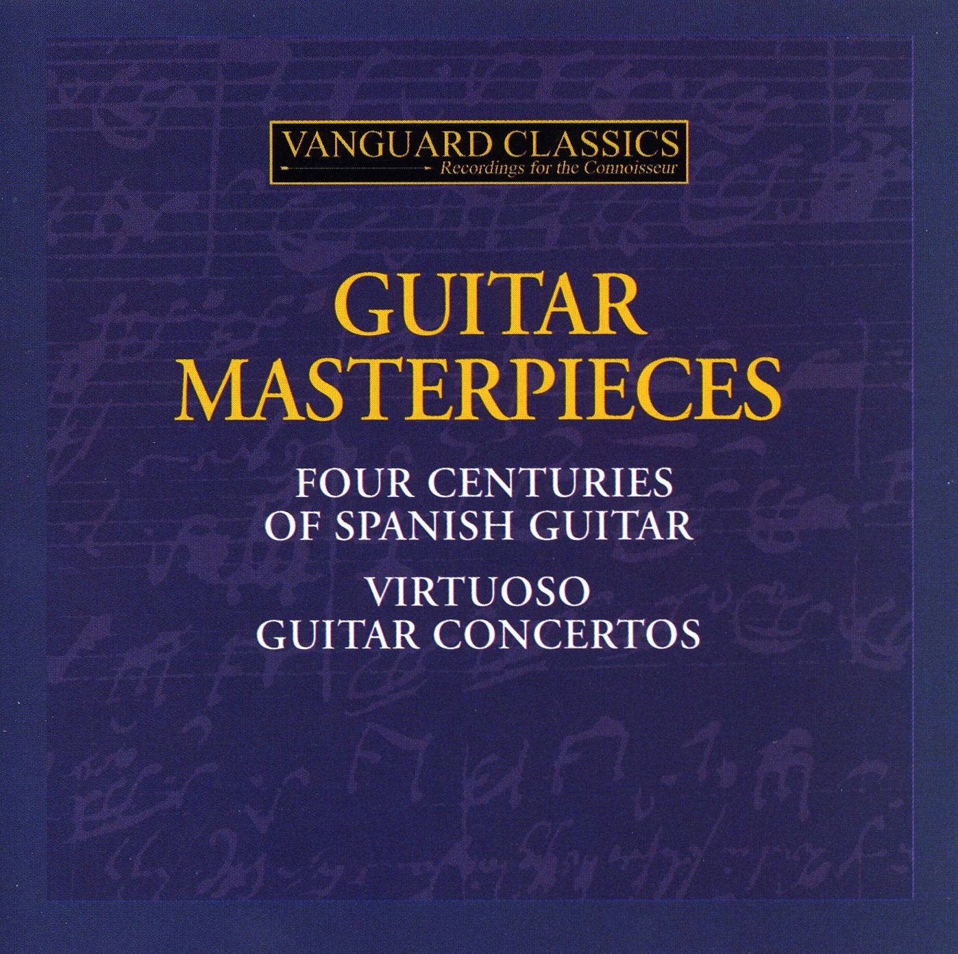 Masterpieces for Guitar: Spanish Guitar Masterpieces album cover