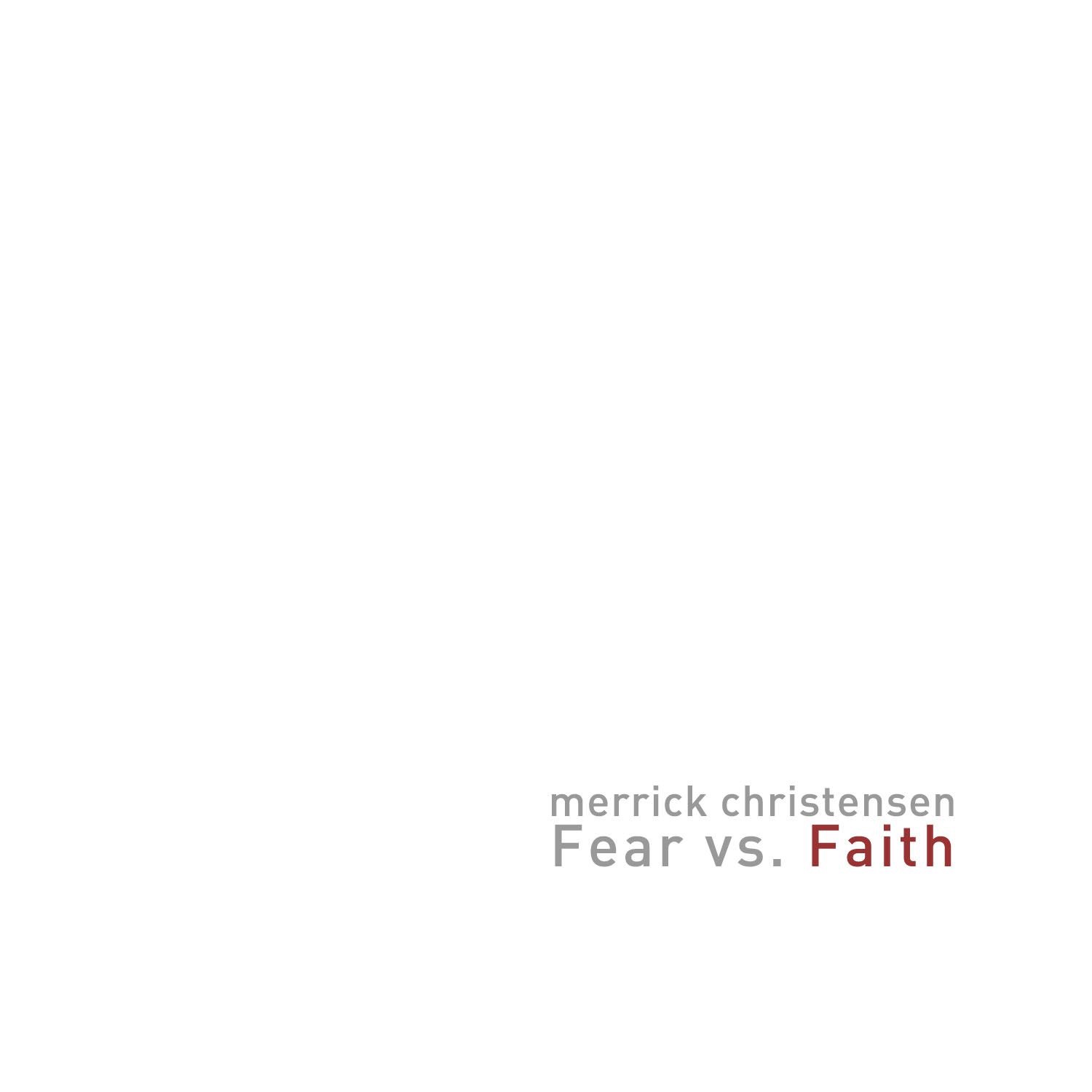 Fear vs. Faith (feat. David Archuleta) - Single album cover
