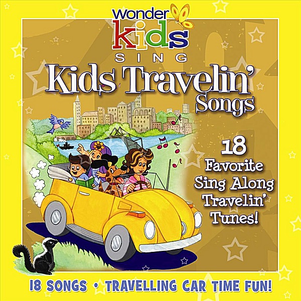 Kids Travelin' Songs album cover