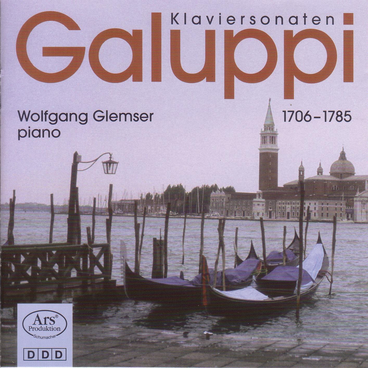 Galuppi: Piano Sonatas - Nos. 3, 7, 8, 9, 10 & 12 album cover