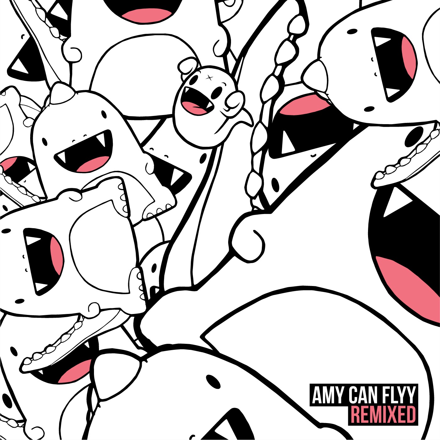 Dinosaurs Go Rawr (Remixed) - EP album cover