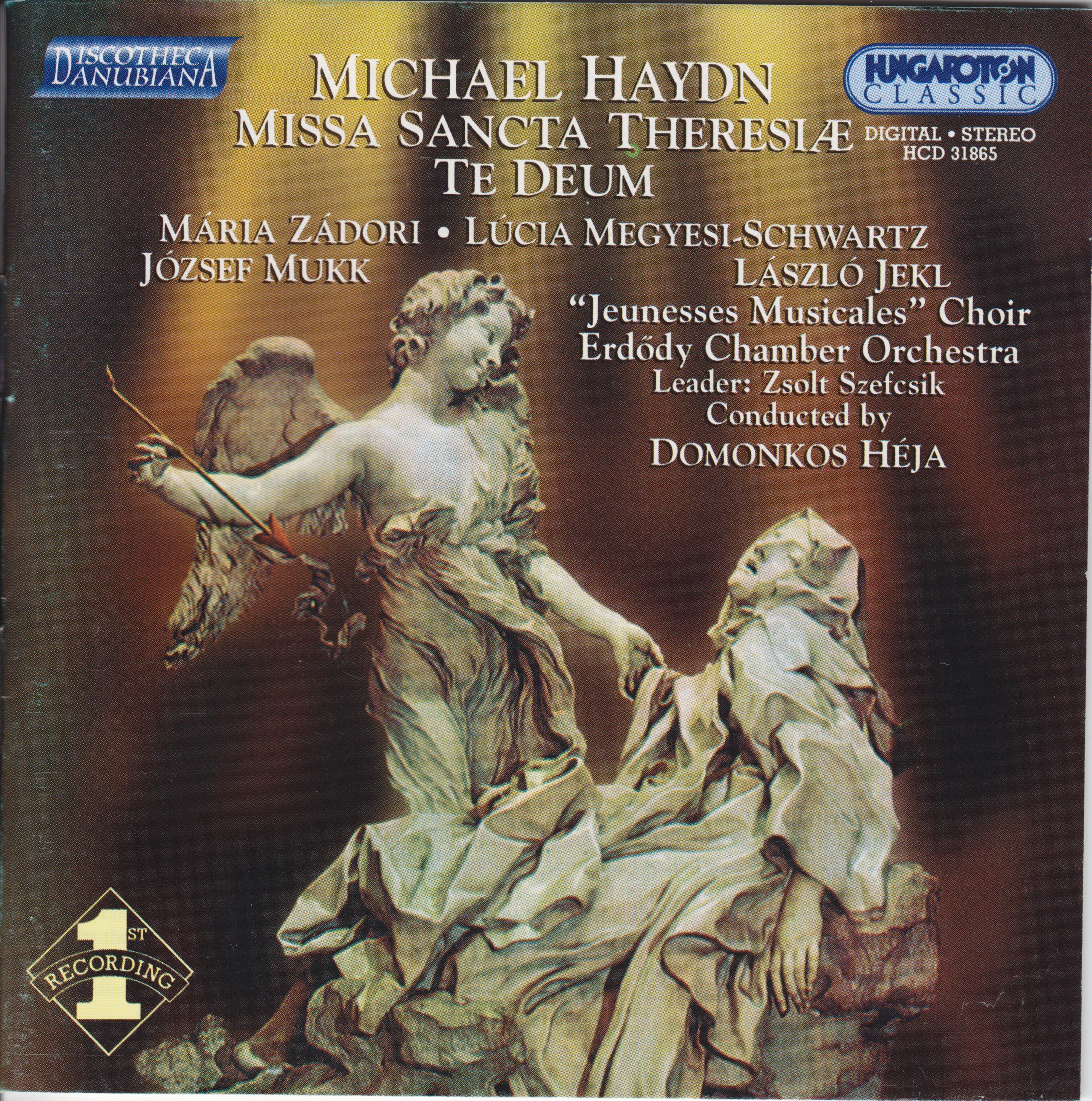 Missa Sancta Theresiae, Te Deum album cover