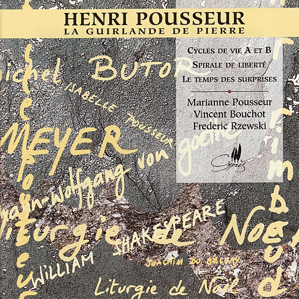 Pousseur: La Guirlande de Pierre album cover