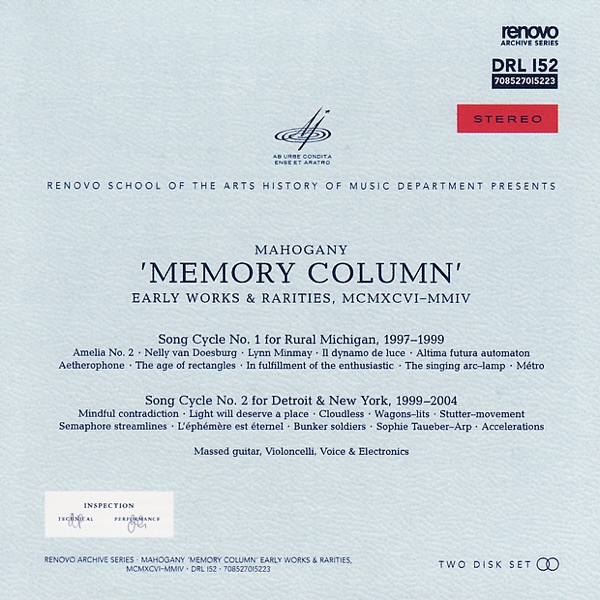Memory Column, Early Works & Rarities album cover