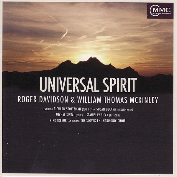 Roger Davidson & William Thomas McKinley: Universal Spirit album cover