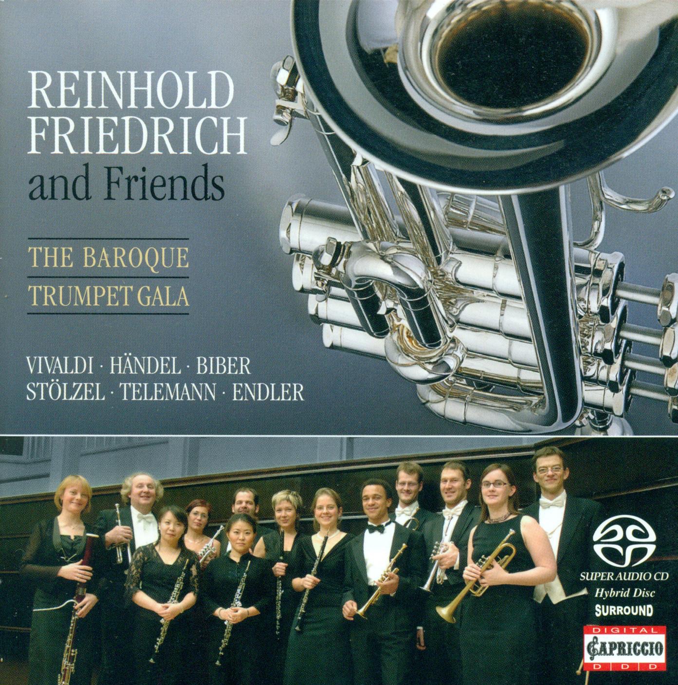Baroque Trumpet Gala - Biber, H.I.F. Von - Telemann, G.P. - Handel, G.F. - Vivaldi, A. - Endler, J.S album cover