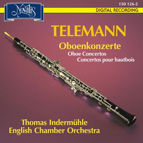 Telemann: Oboe Concertos album cover