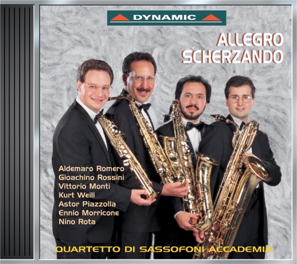 Allegro Scherzando: Music for Saxophone Quartet album cover
