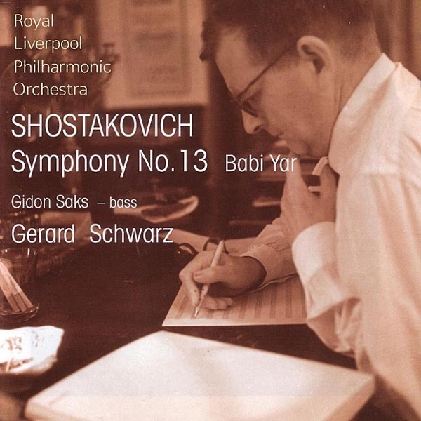 Shostakovich: Symphony No. 13 "Babi Yar" album cover