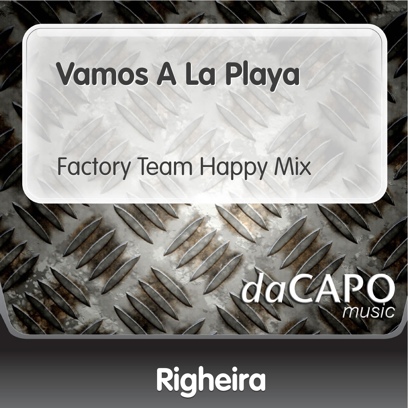 Vamos a la Playa (Factory Team Happy Mix) - Single album cover