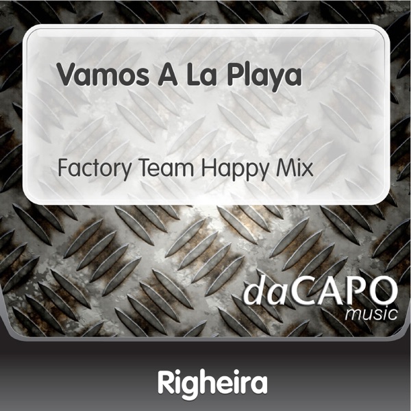 Vamos a la Playa (Factory Team Happy Mix) - Single album cover