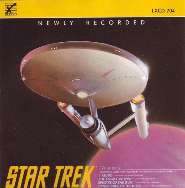 Star Trek Symphonic Suites, Vol. 2 (From the Original Television Scores) album cover