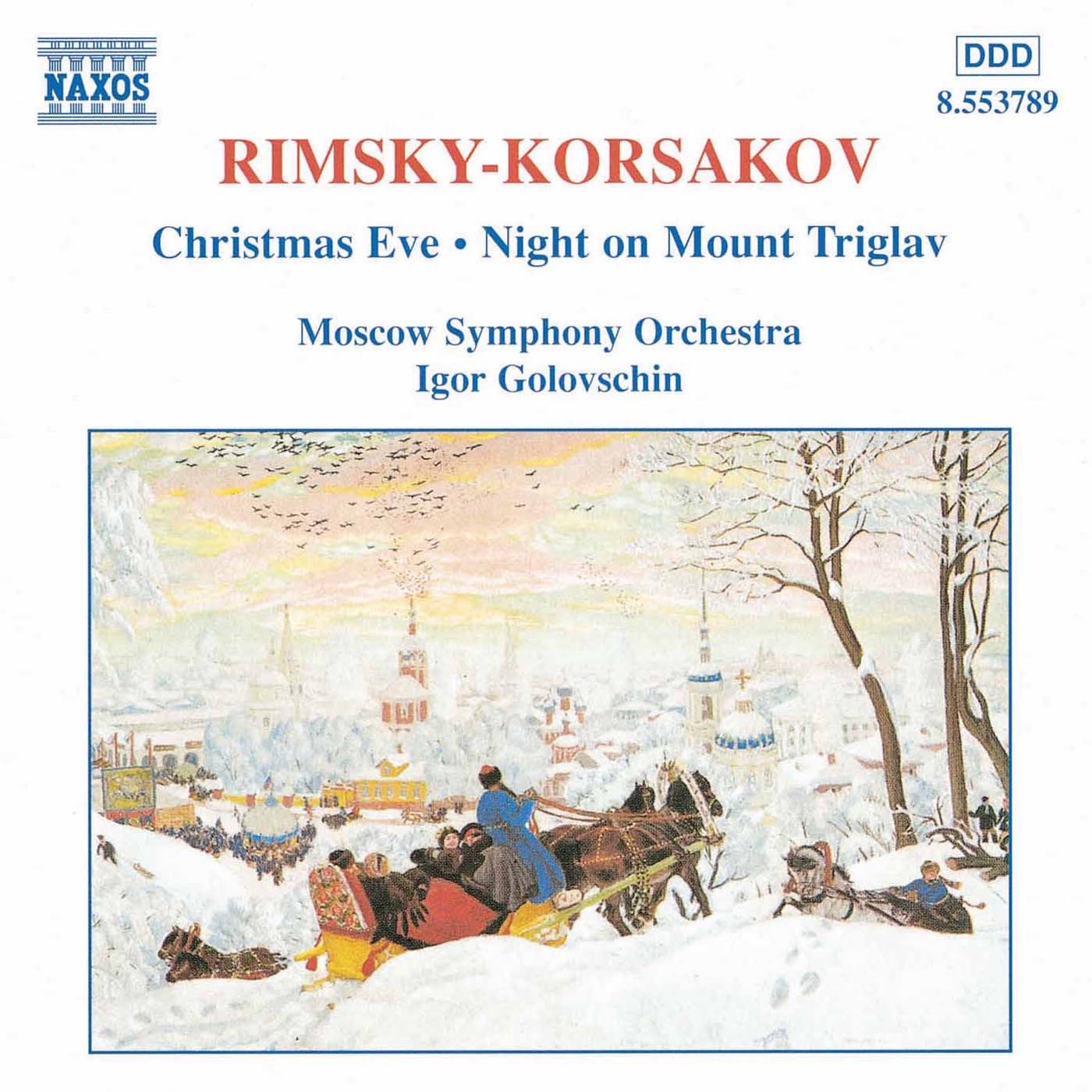 Rimsky-Korsakov: Christmas Eve - Night On Mount Triglav album cover