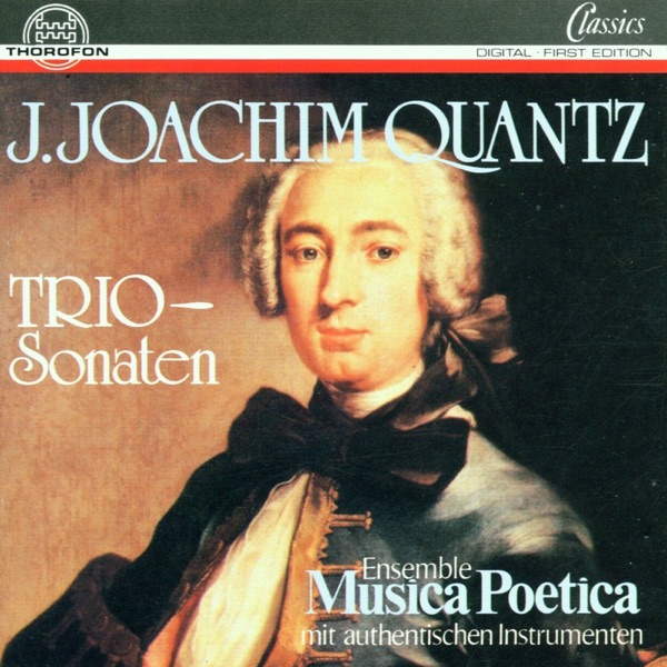 Quantz: Triosonaten album cover