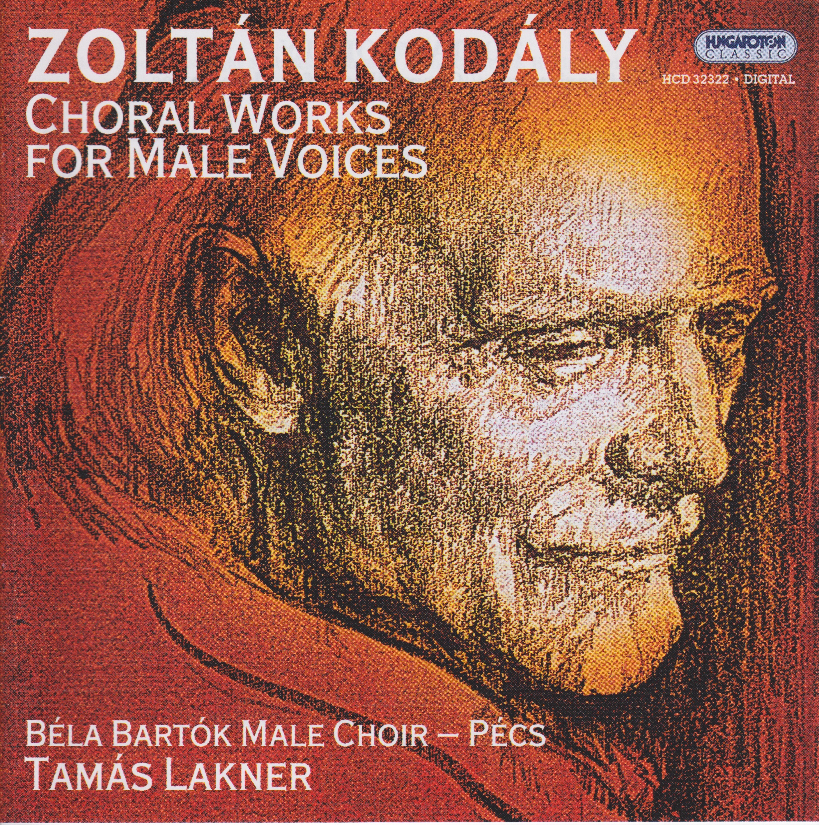 Kodály: Choral Works for Male Voices album cover