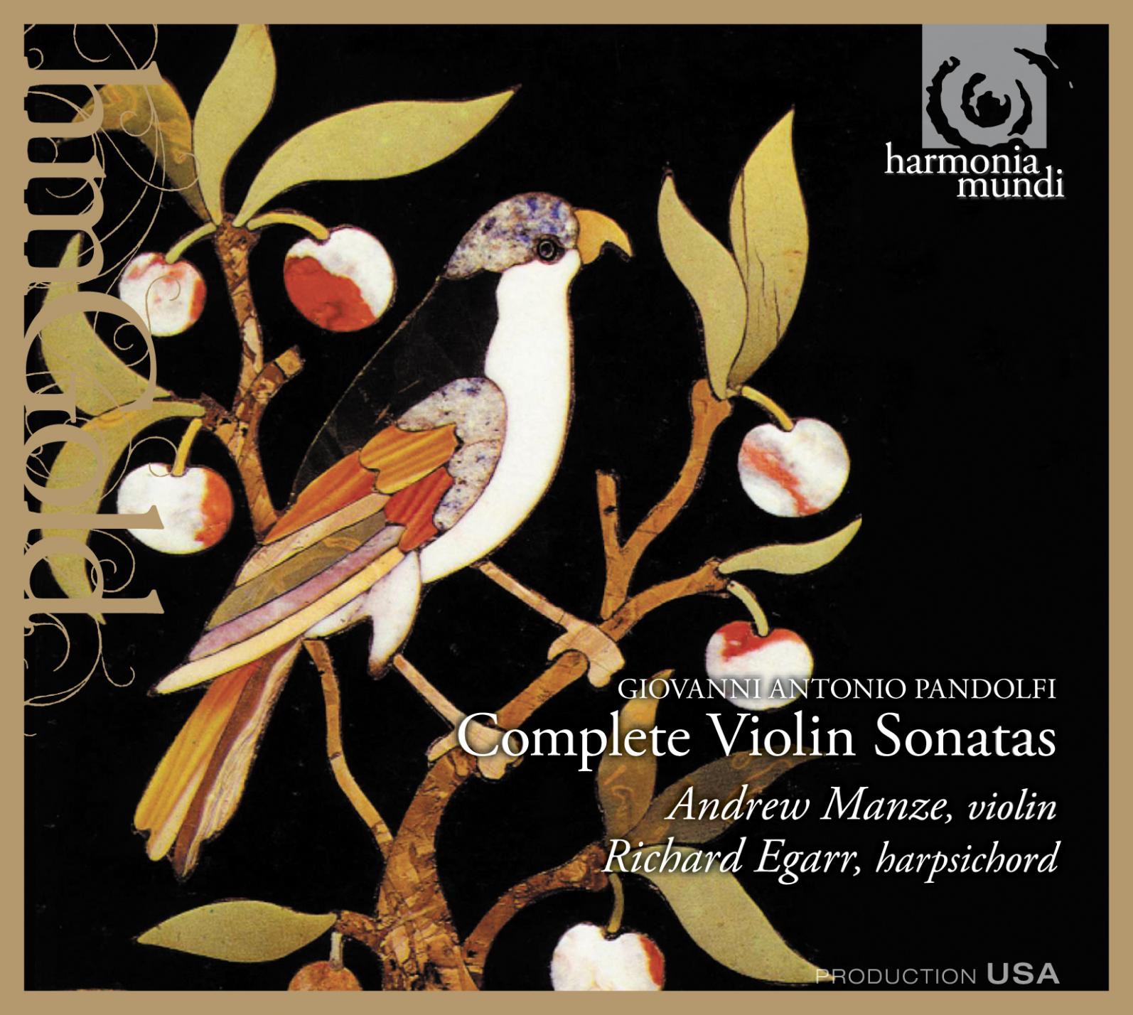 Pandolfi: Complete Violin Sonatas album cover