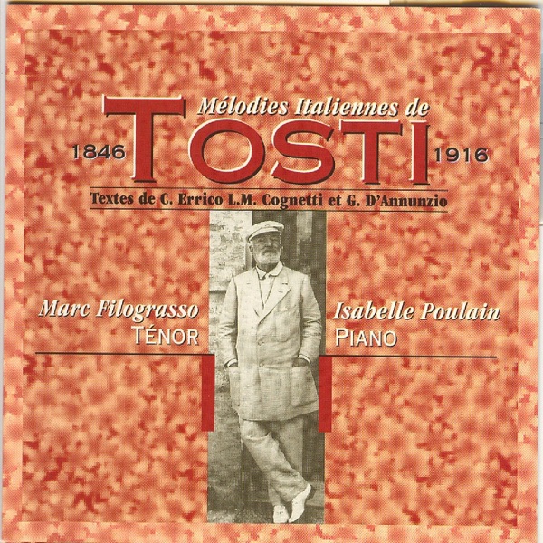 Melodies Italiennes de Tosti album cover