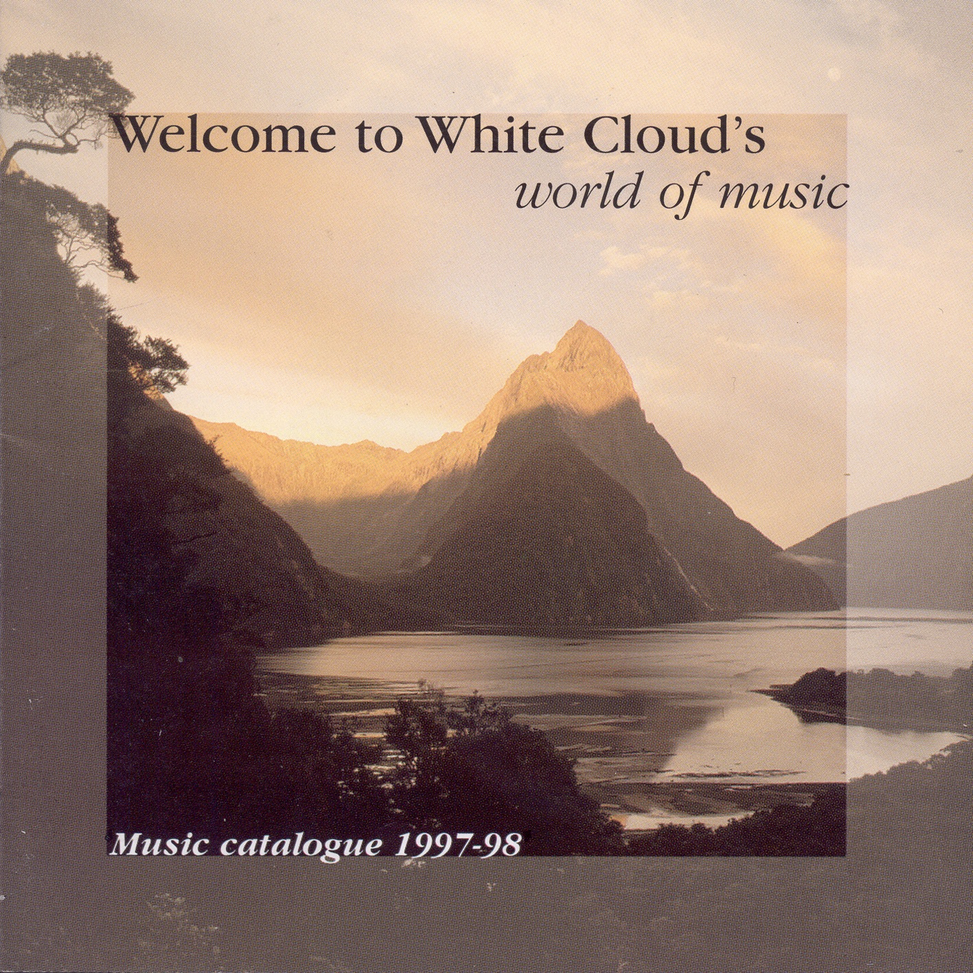 Welcome to White Cloud's World of Music album cover